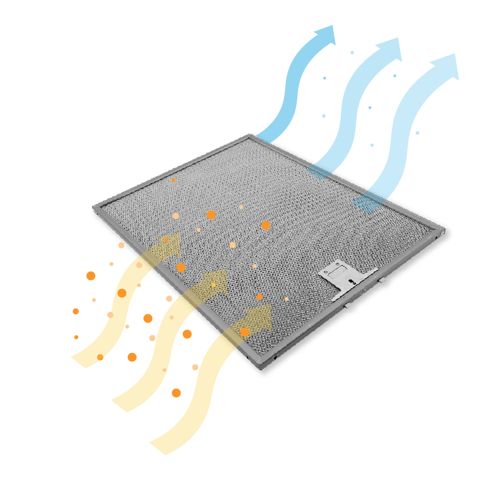 Miele Metall-Fettfilter 375x280mm 8270321