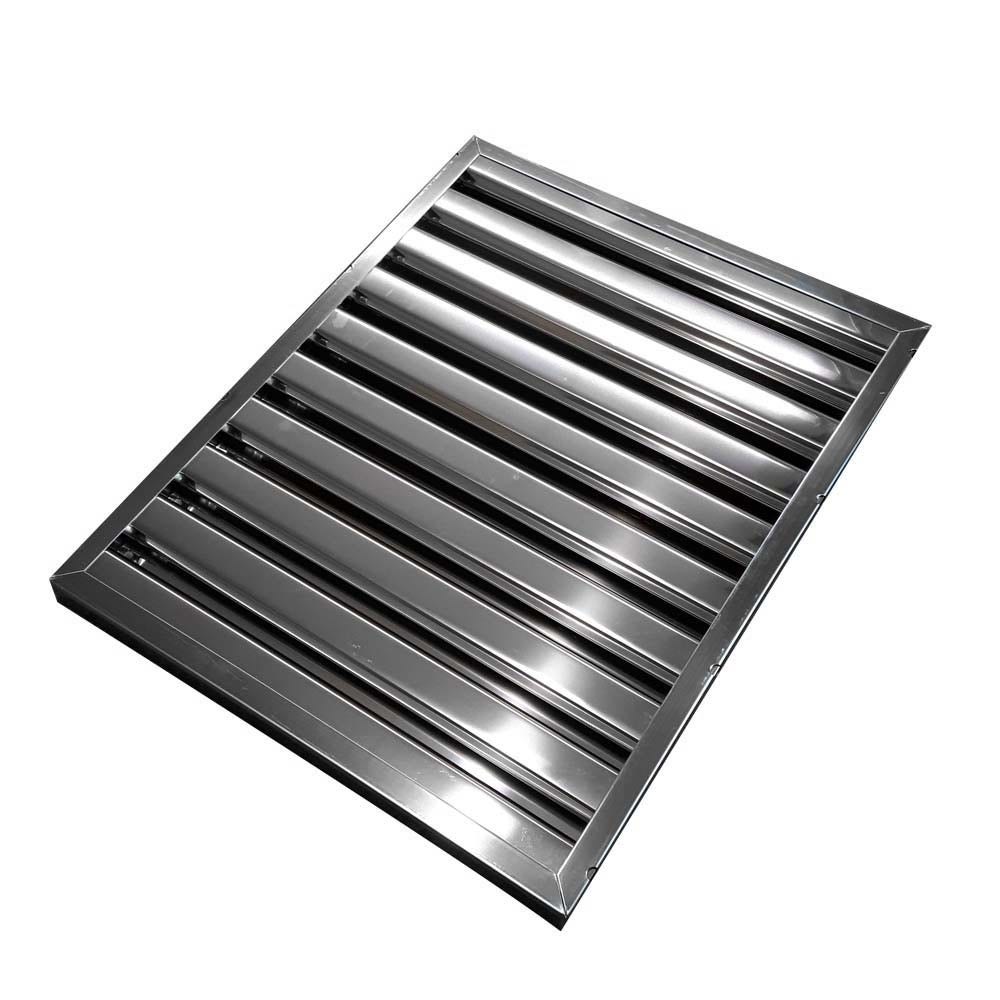 Flammschutzfilter | 400x500x25mm | Edelstahl | Typ B | Gastro Abzugshaube