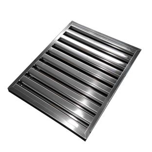 Flammschutzfilter | 400x500x25mm | Edelstahl | Typ B | Gastro Abzugshaube