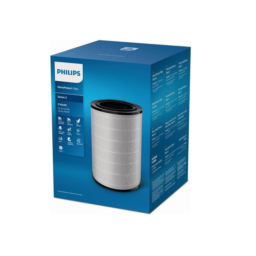 Philips NanoProtect S3 HEPA Aktivkohlefilter FY4440/30