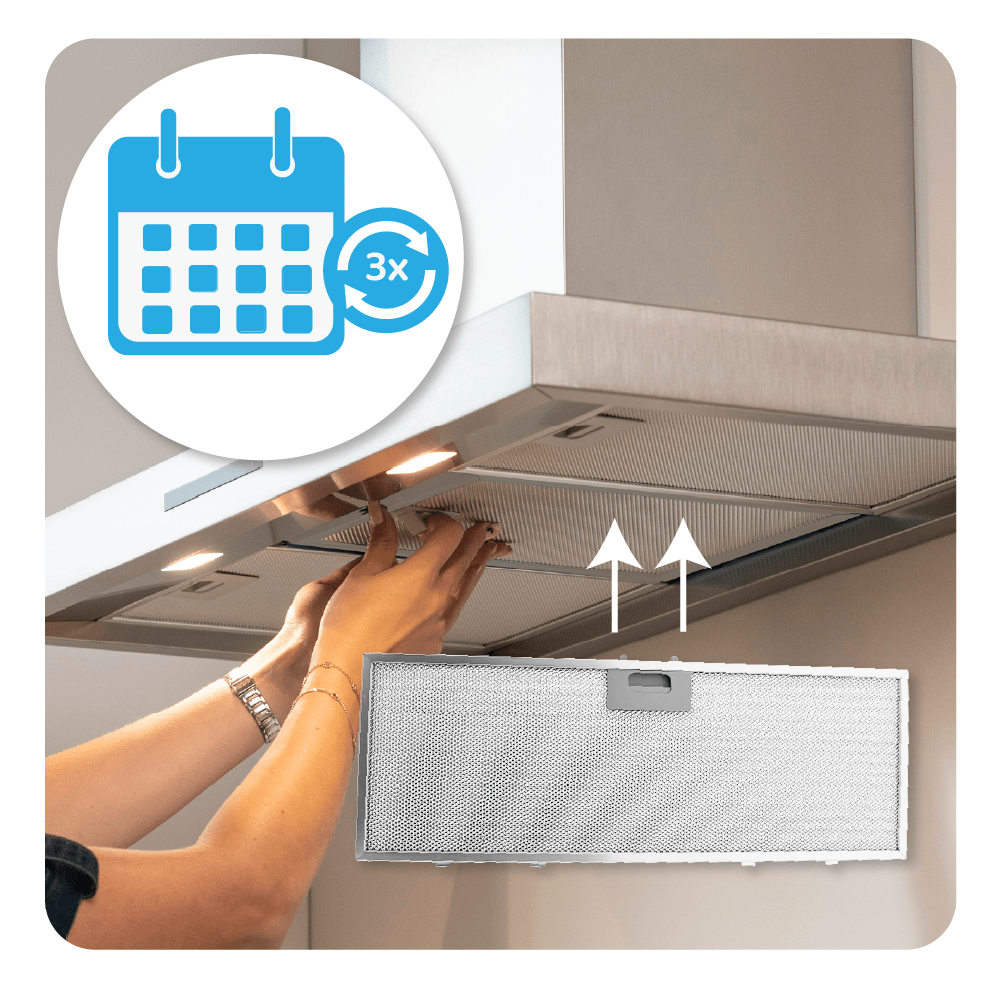 Elica Metall-Fettfilter 558x200x10mm GRI0077330A