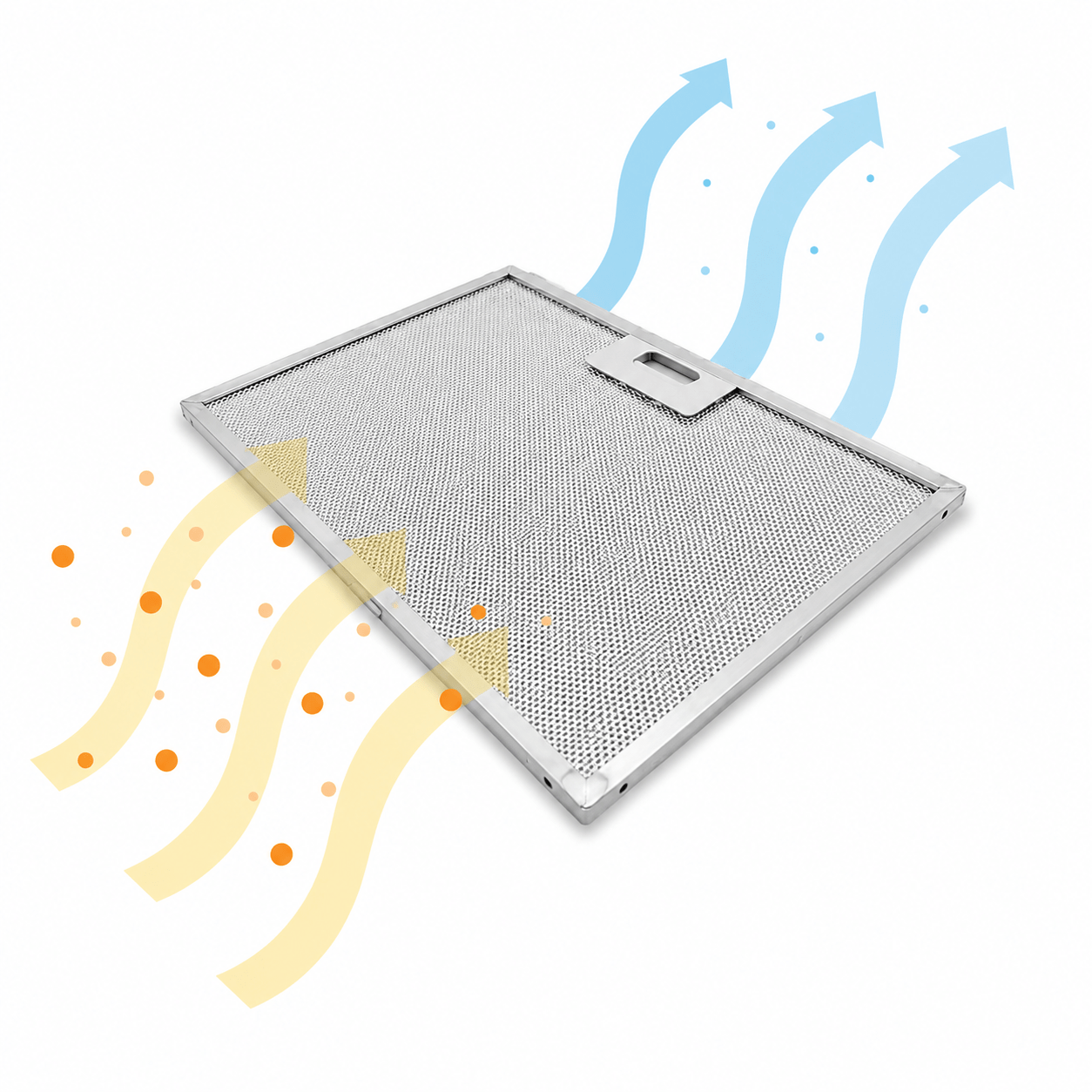 Turboair Metall-Fettfilter 357x270x9mm GRI0121275A