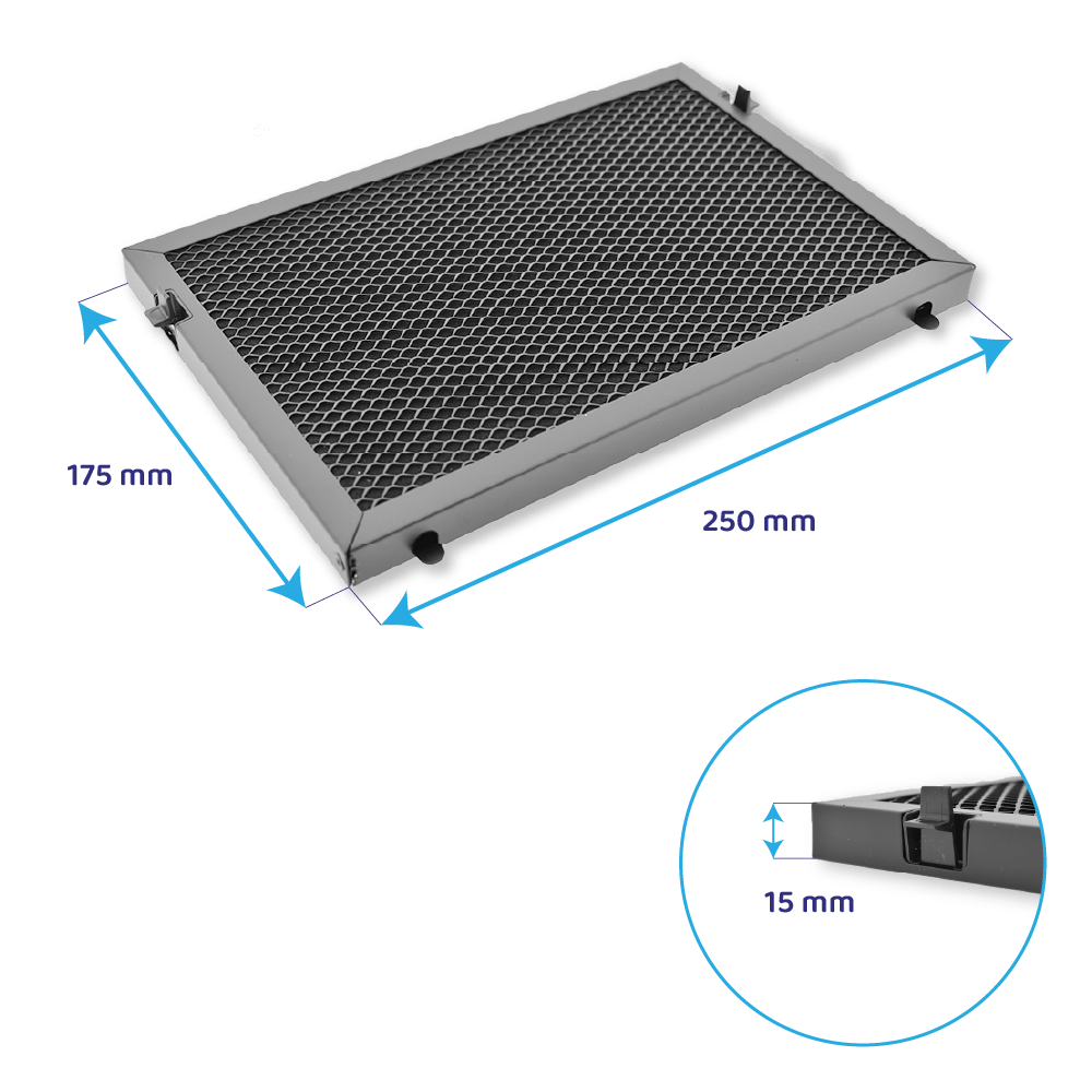 Falmec Carbon.Zeo Long Life Aktivkohlefilter KACL.1039
