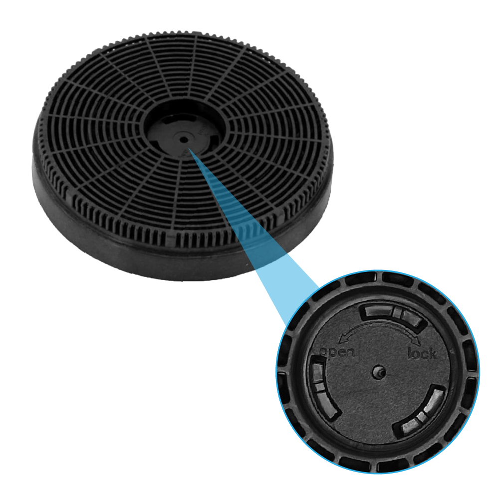 Master Kitchen Aktivkohlefilter KIT/CHFIL CA2 / 03534601 (2 St.)