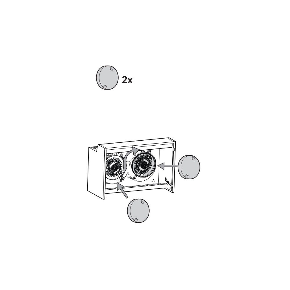 Elica Aktivkohlefilter F00428/1S