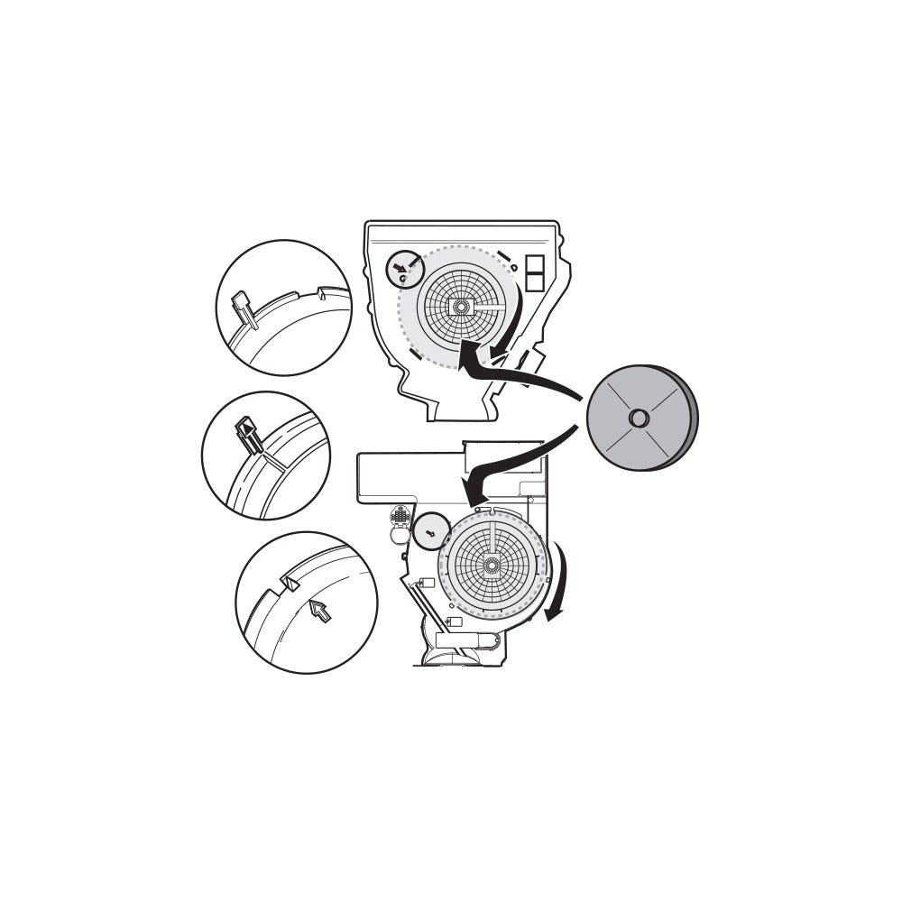 Hotpoint-Ariston Aktivkohlefilter 484000008609 / CHF30 / FAC309