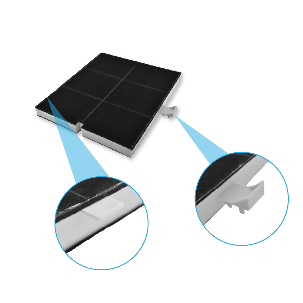 Aktivkohlefilter geeignet für Neff 361047 / 00361047