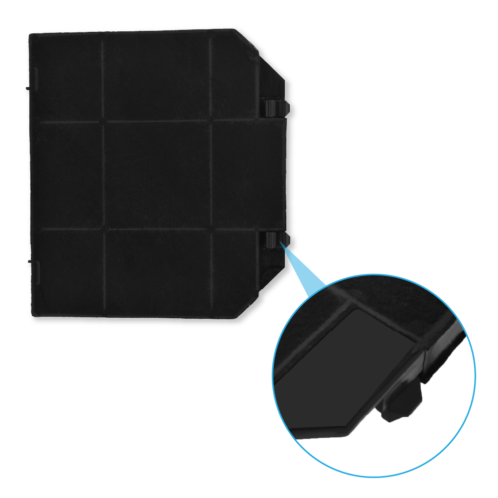 Aktivkohlefilter geeignet für Electrolux MCFE04 / 9029800480