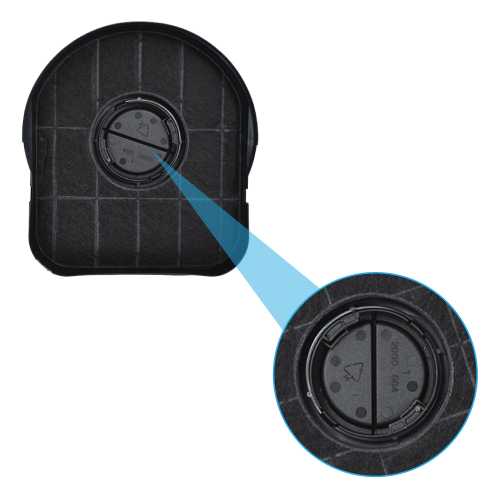 Aktivkohlefilter geeignet für Belling Type 200 / DKF42