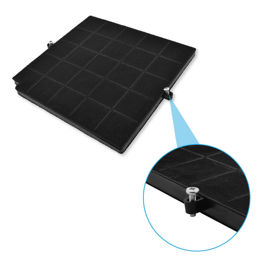 Aktivkohlefilter geeignet für Blaupunkt 5Z9101X1 / 5Z9102X1
