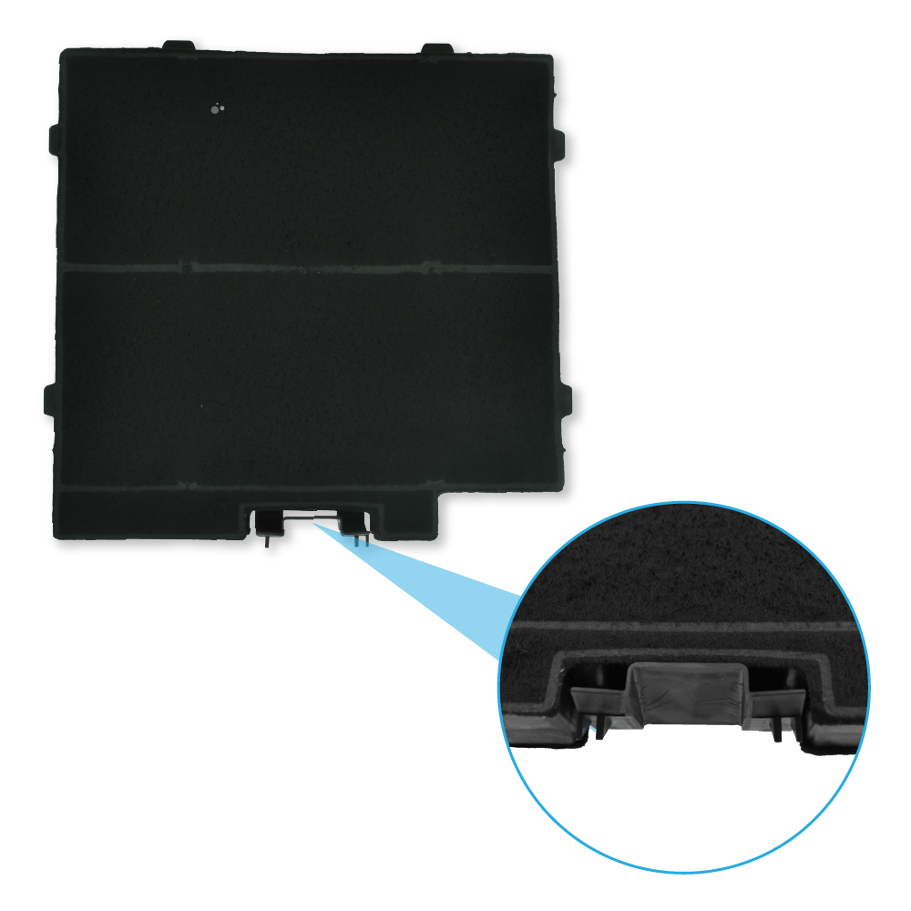 Aktivkohlefilter geeignet für Bosch 11022296 / DWZ0DX0A0