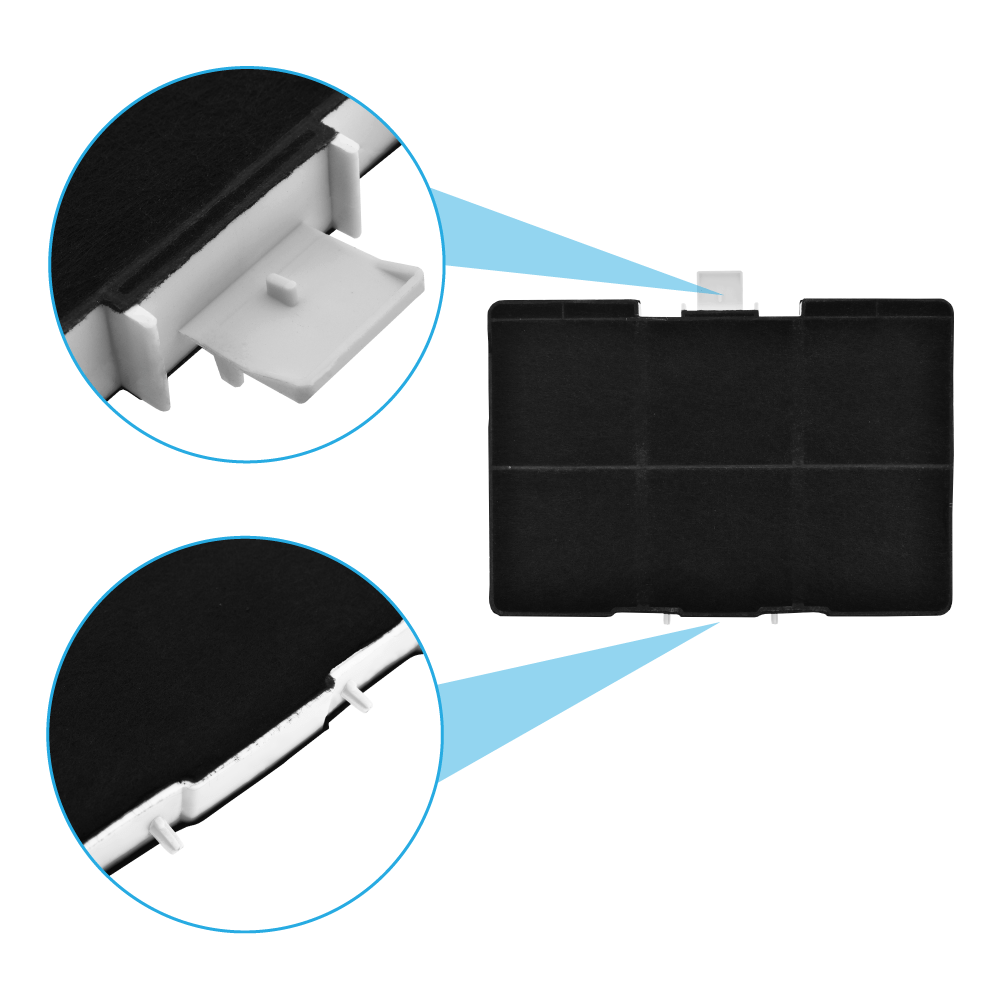 Aktivkohlefilter geeignet für Blaupunkt 11026771