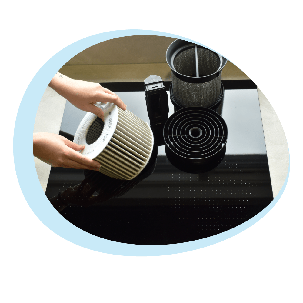 BORA Pure / X Pure – Plaque de cuisson avec hotte aspirante intégrée