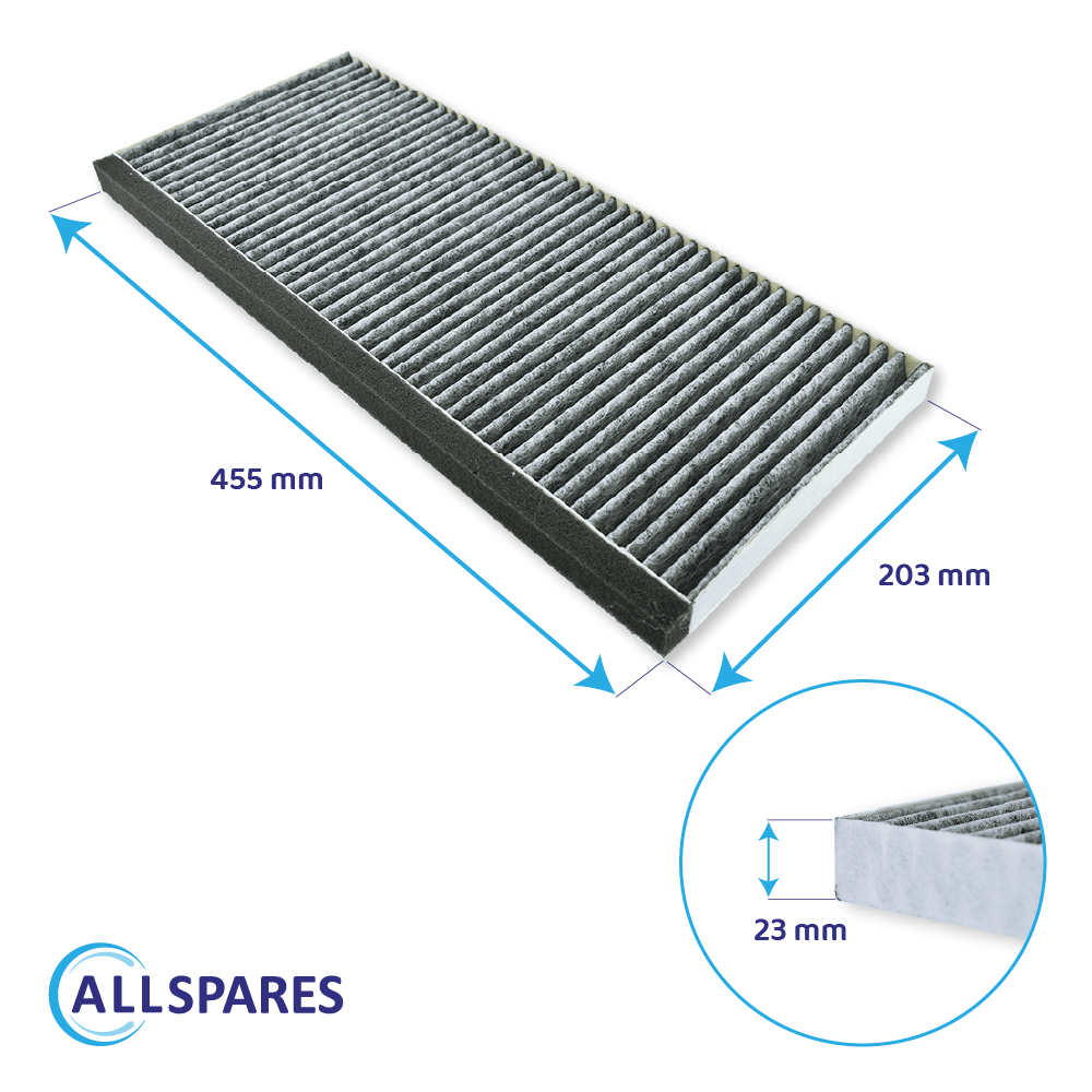 CleanAir Aktivkohlefilter geeignet für Constructa 17006837
