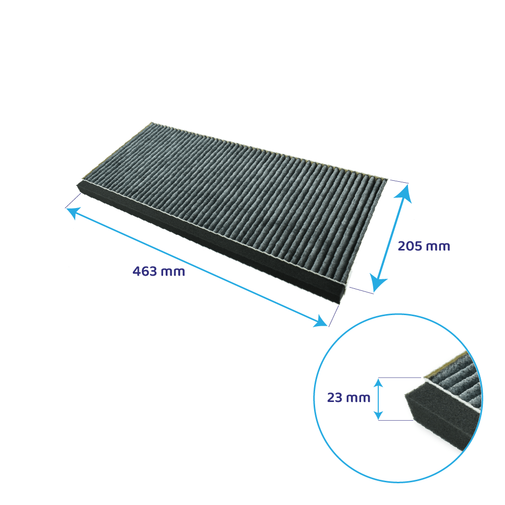 Siemens CleanAir Aktivkohlefilter 20004001 / 11025806
