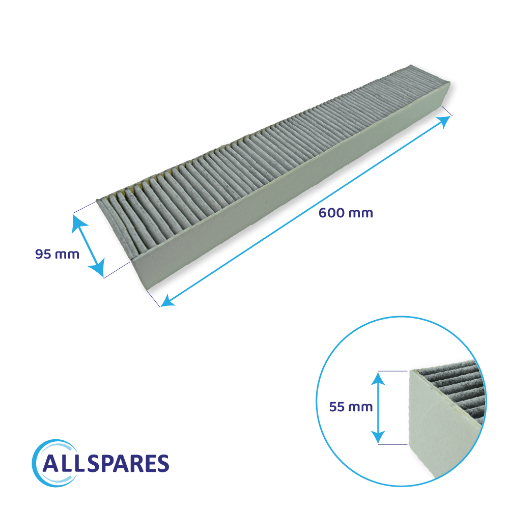 Aktivkohlefilter geeignet für Neff 17000822 / Z8500X0