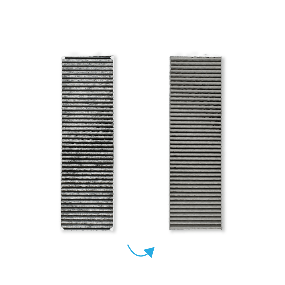Aktivkohlefilter geeignet für Siemens 17000822 / HZ381700