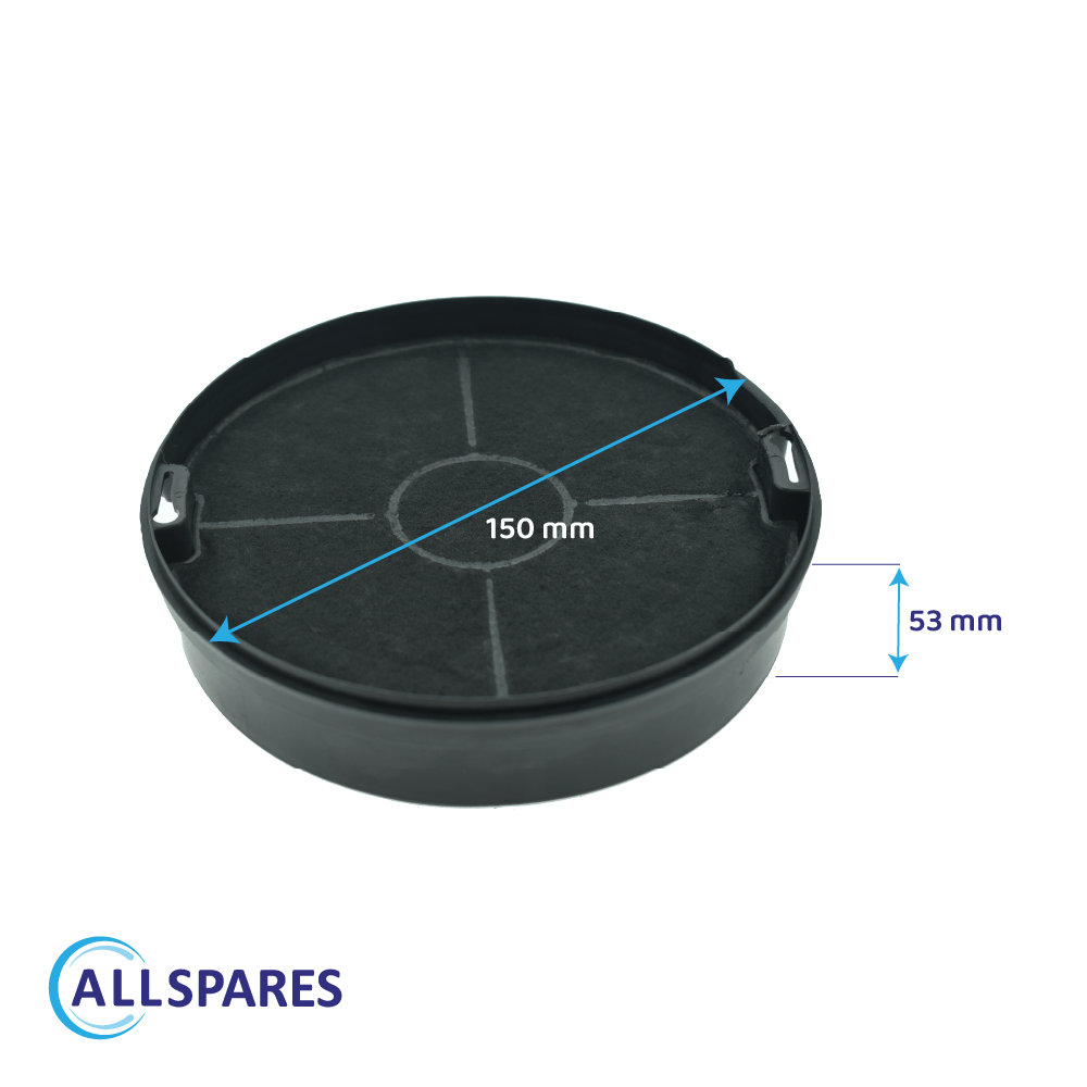 Aktivkohlefilter geeignet für Ignis AMC023 (2St.)