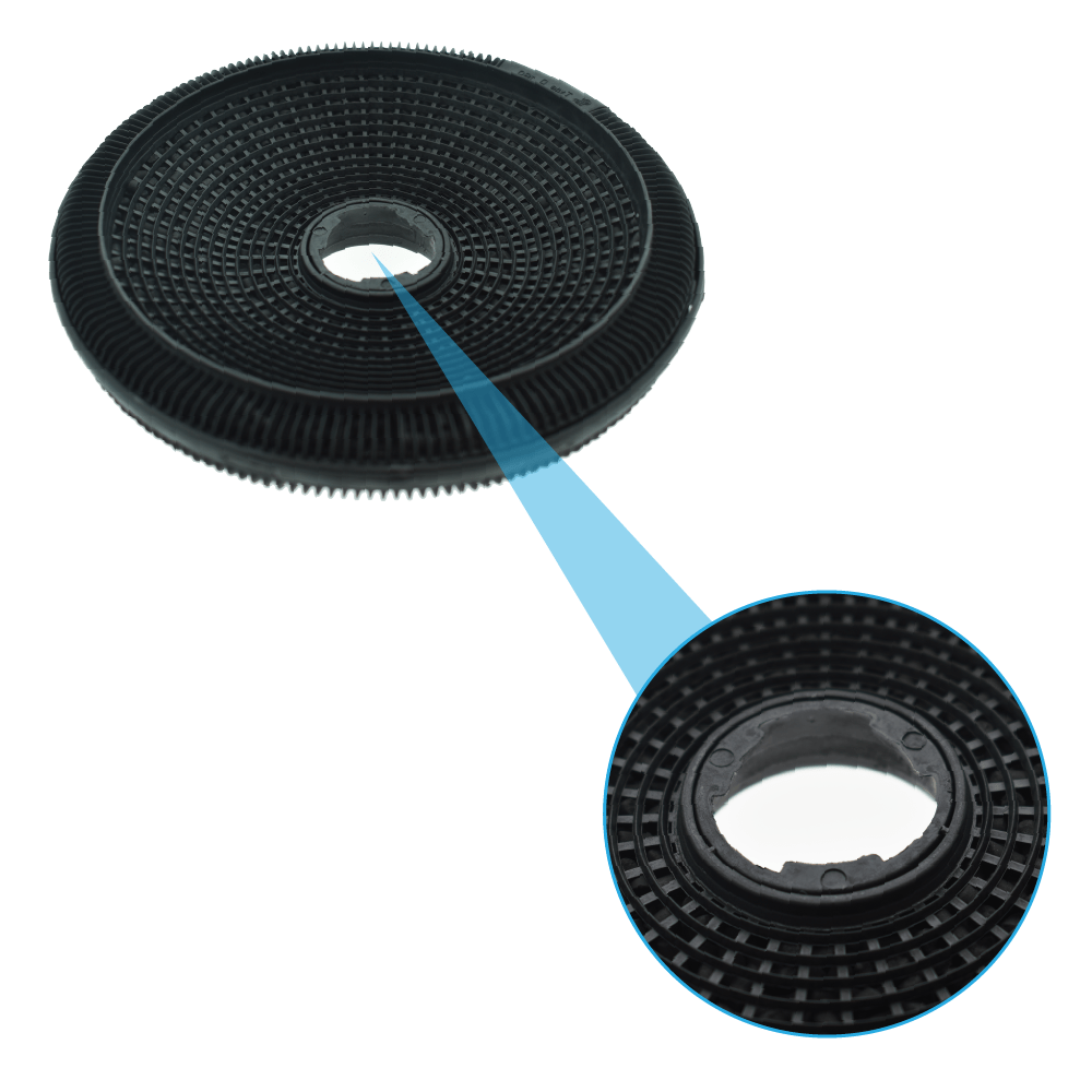 Aktivkohlefilter geeignet für Progress Model 190 / ECFB02ST (2St.)