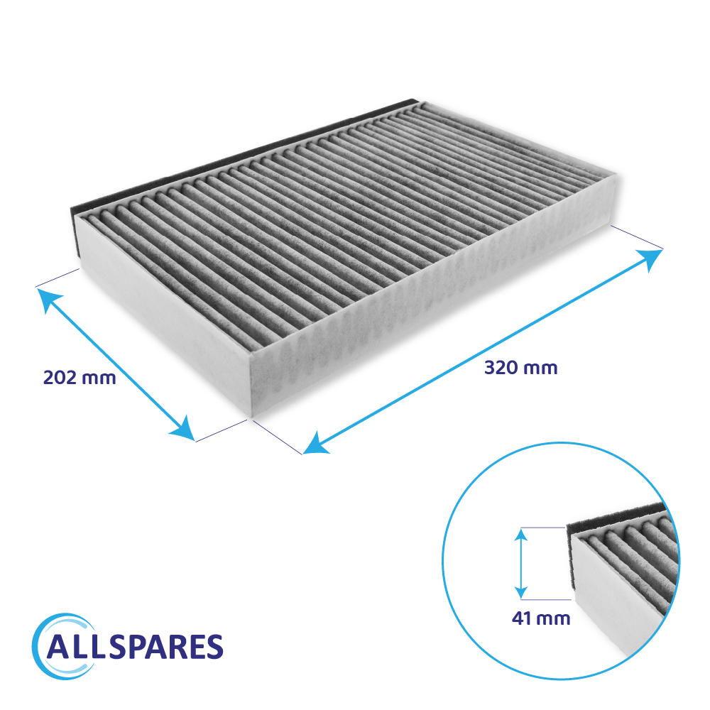 CleanAir Aktivkohlefilter geeignet für Junker 11049702 / 11026771