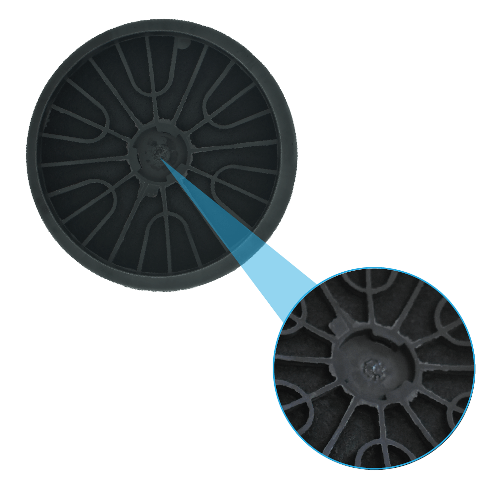 Aktivkohlefilter geeignet für Bosch 796390 / 00796390 (2St.)
