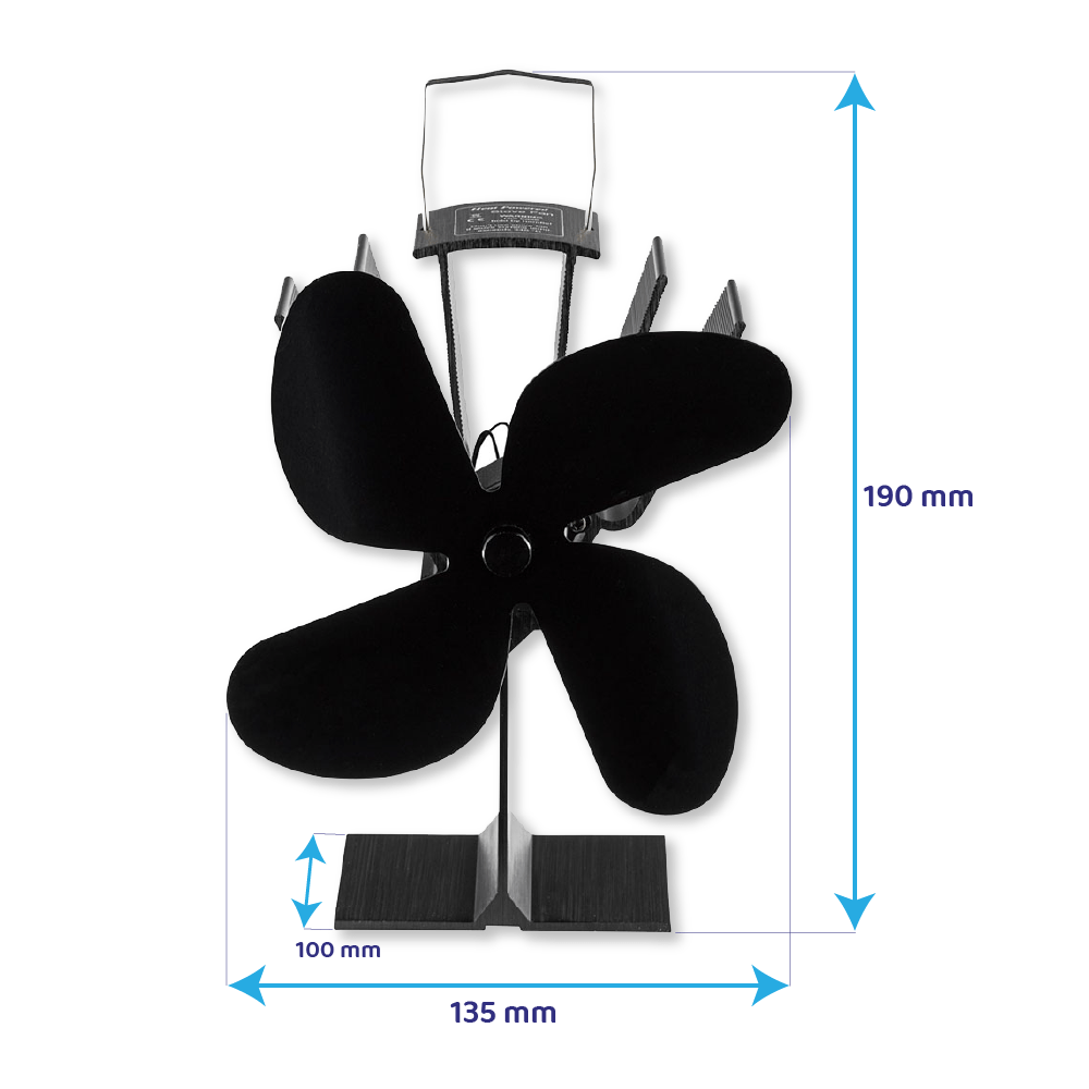 HI Ofenventilator für Holzofen