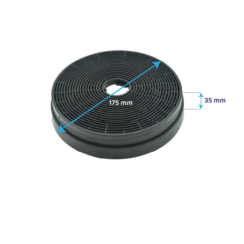 Klarstein Aktivkohlefilter 10030727 / CGCH3 (2St.)