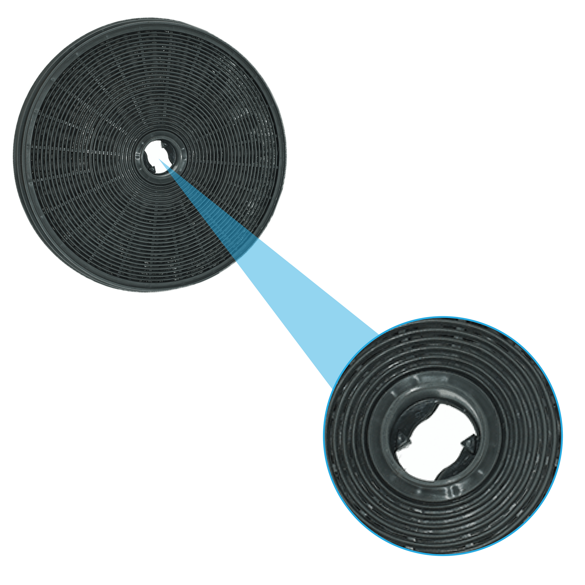 Aktivkohlefilter geeignet für Baraldi E3CFR / 9029793685