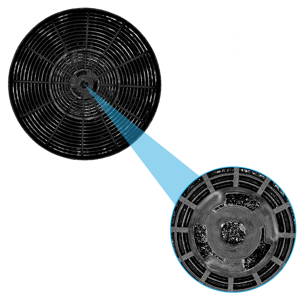 Aktivkohlefilter geeignet für Hisense MH6INBG