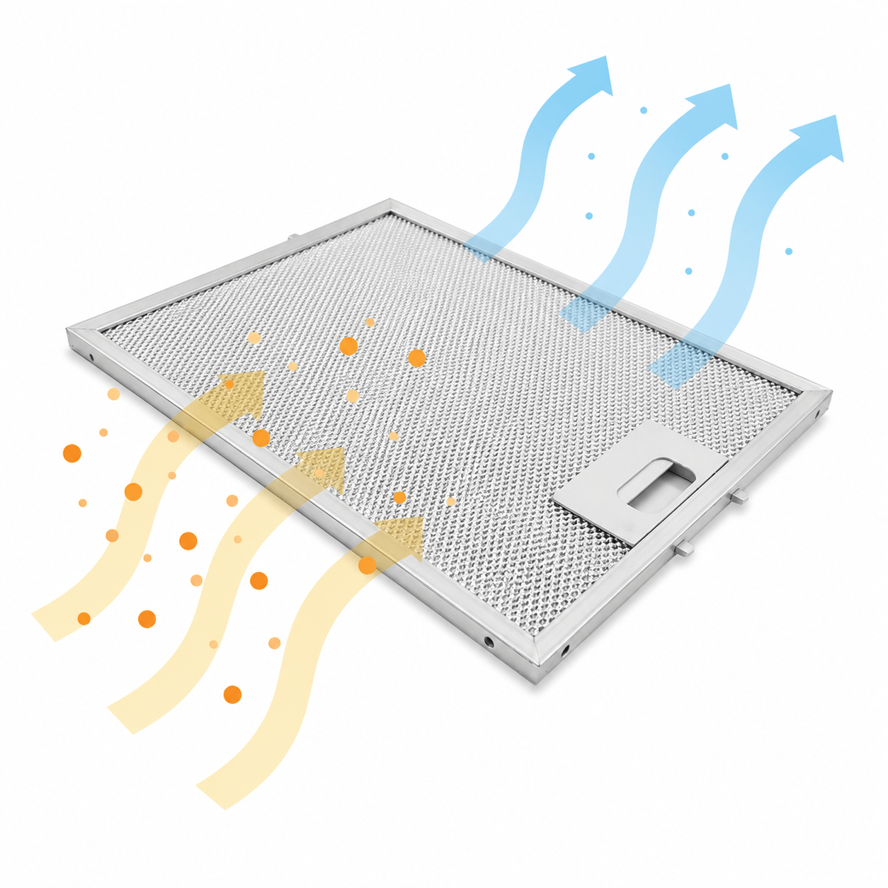 Metall-Fettfilter 305x267mm geeignet für Electrolux 4055250429