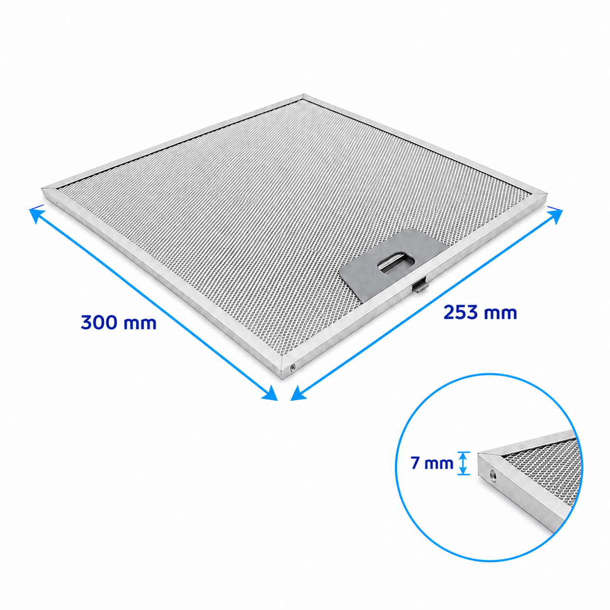 Electrolux Metall-Fettfilter 300x254x8mm 50248271004