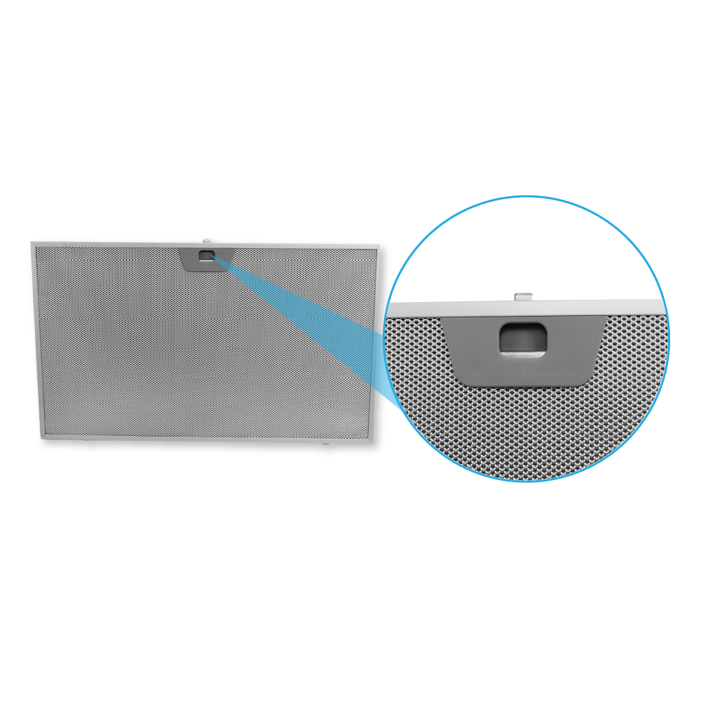 Metall-Fettfilter 506x300x8mm geeignet für Faber 1330059015