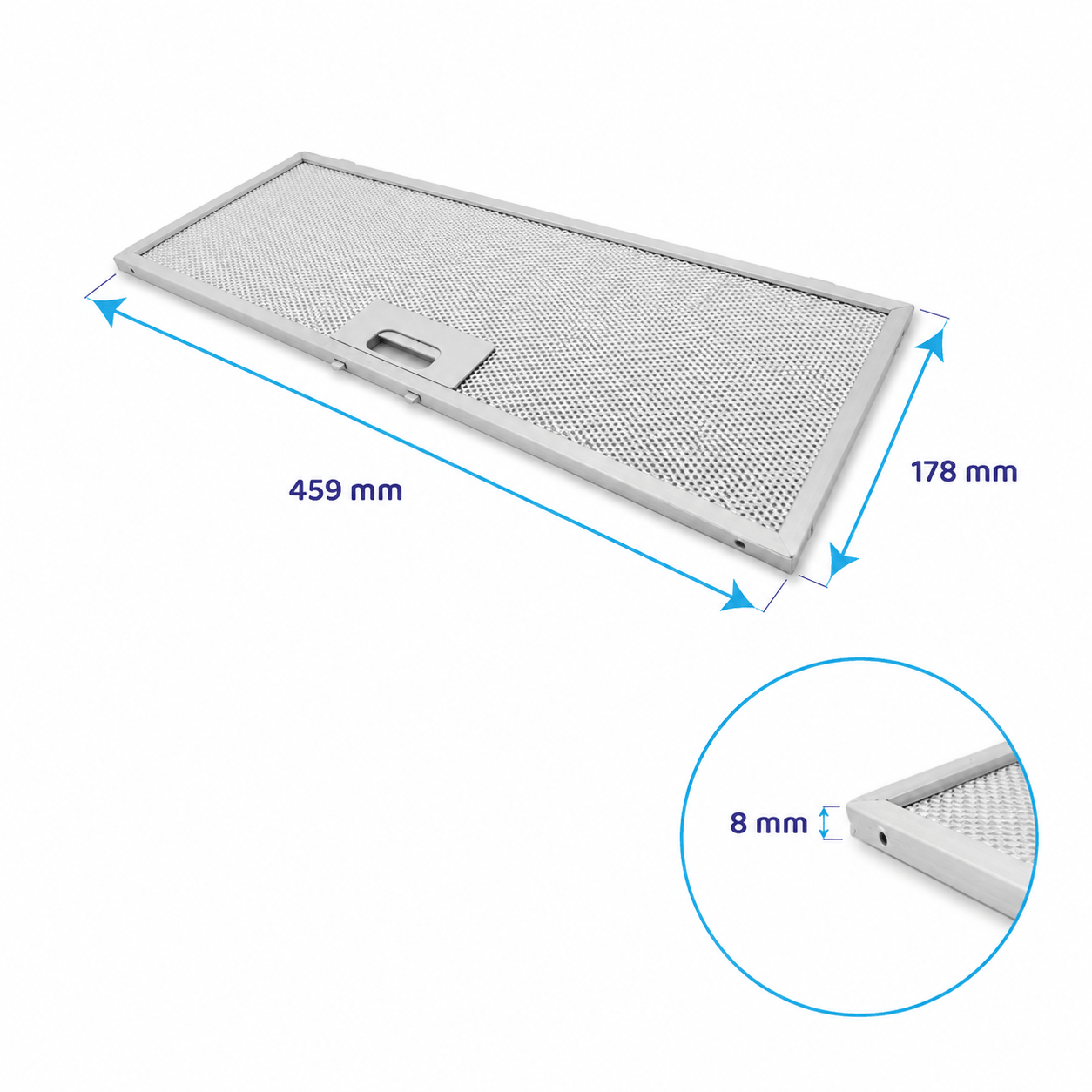 Scholtes Metall-Fettfilter 459x178mm 481248058314