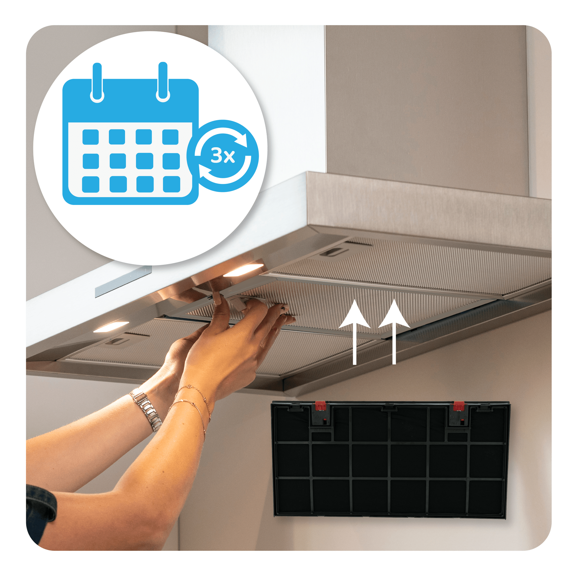 Electrolux Long Life Aktivkohlefilter MCFE20PL / 9029865962