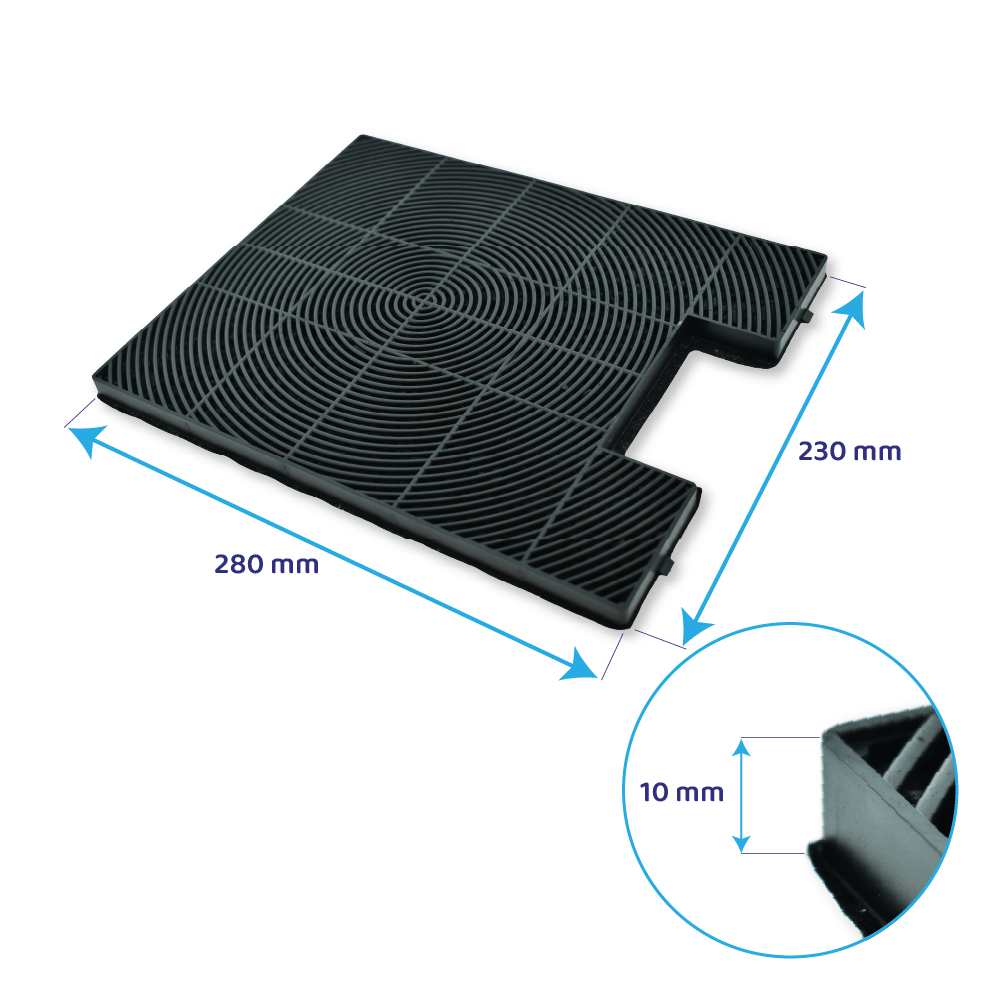 Domatix Aktivkohlefilter KCC701